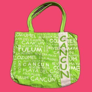 Green Mexico Cancun Tote Bag